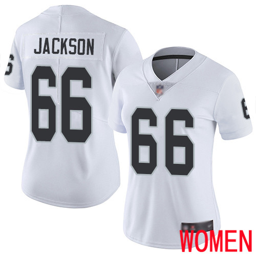 Oakland Raiders Limited White Women Gabe Jackson Road Jersey NFL Football 66 Vapor Untouchable Jersey